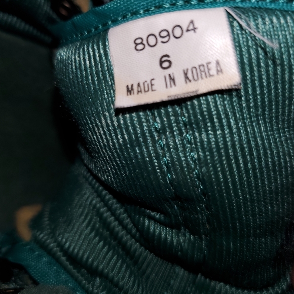 Cabela's Gray Leather/Aqua Lace-Up Hiking Ankle Boots Women's Size 6 - Picture 10 of 10